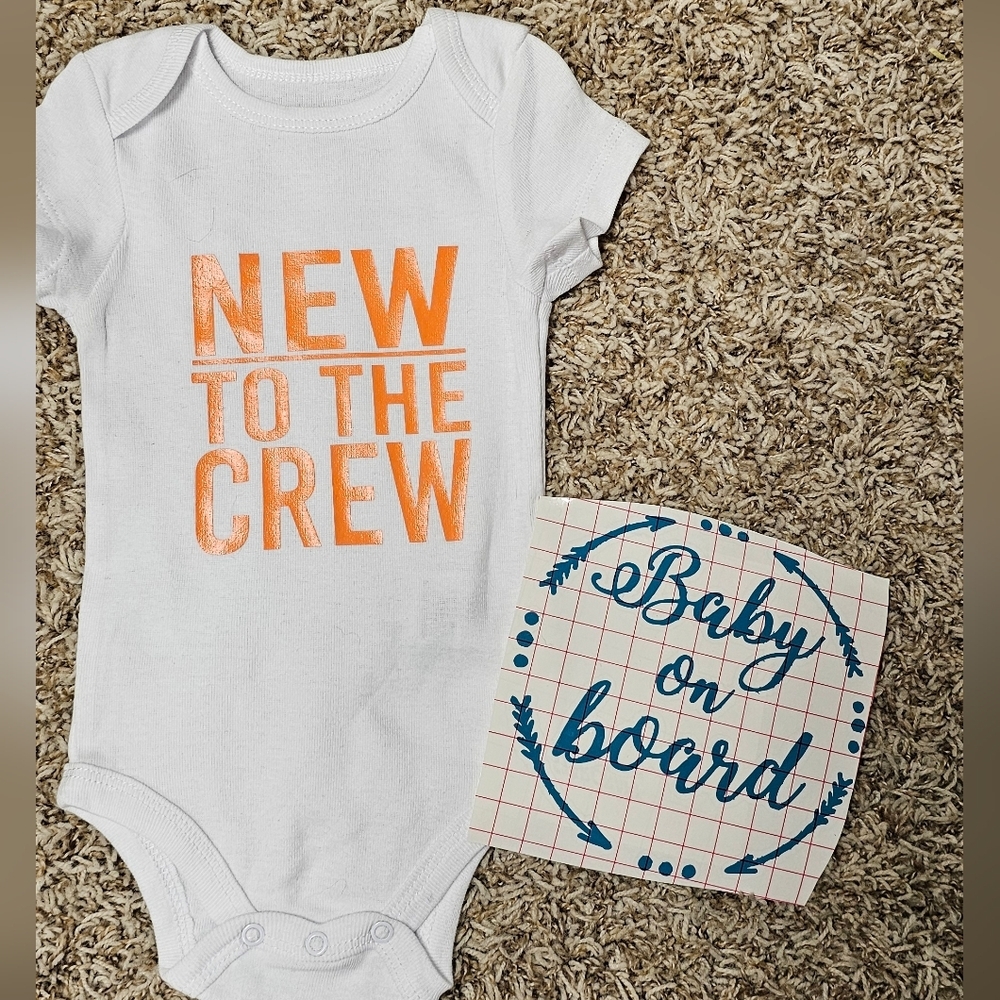 Handcrafted Infant Onsie‎ Bundle